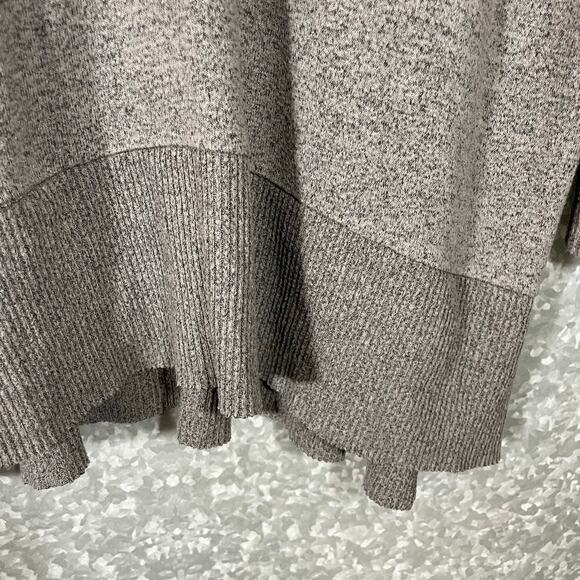 Chance or Fate Women's Gray Oversized Cozycore Sweater - Size Medium - Tunic - Picture 4 of 7